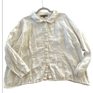 Flax 1X Linen Blouse